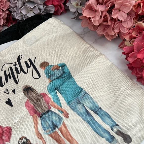 Eco-Friendly Family of Four Folding Tote Bag - Picture 10 of 16